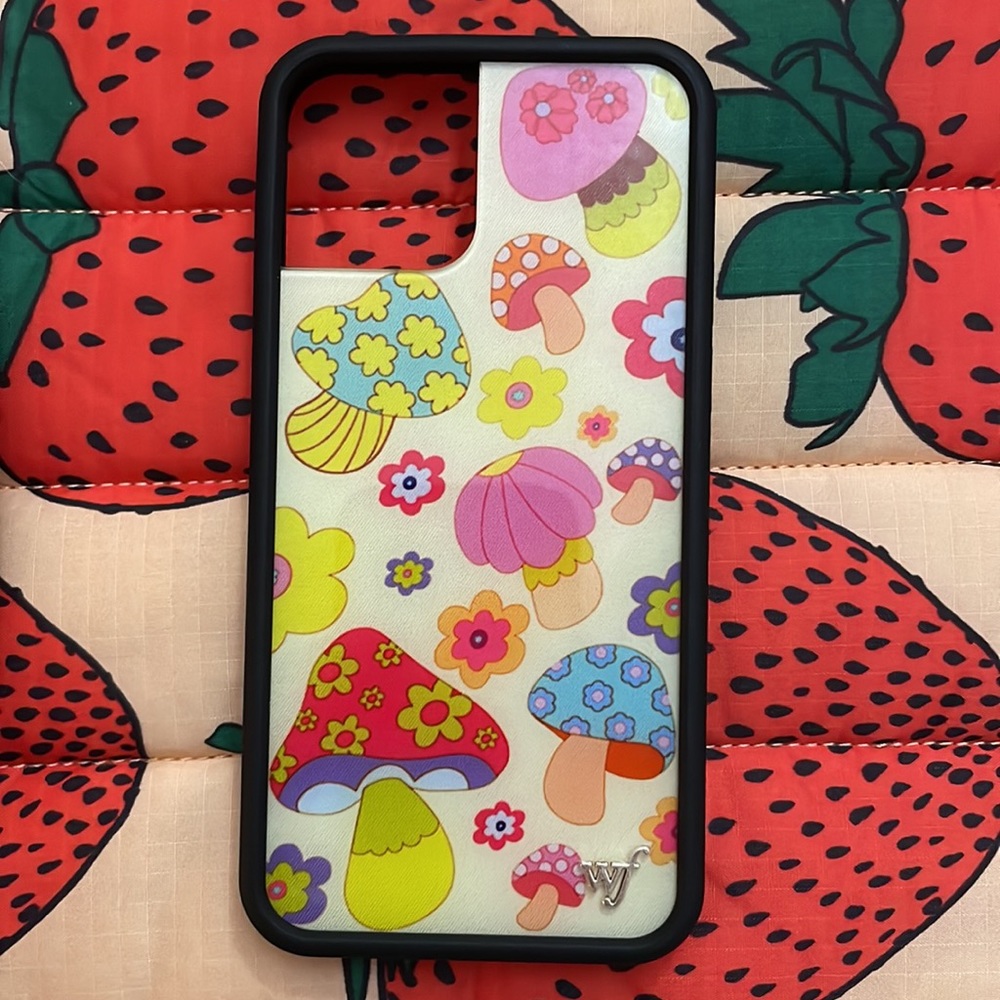 Wildflower Groovy Shrooms iPhone 12/12Pro case